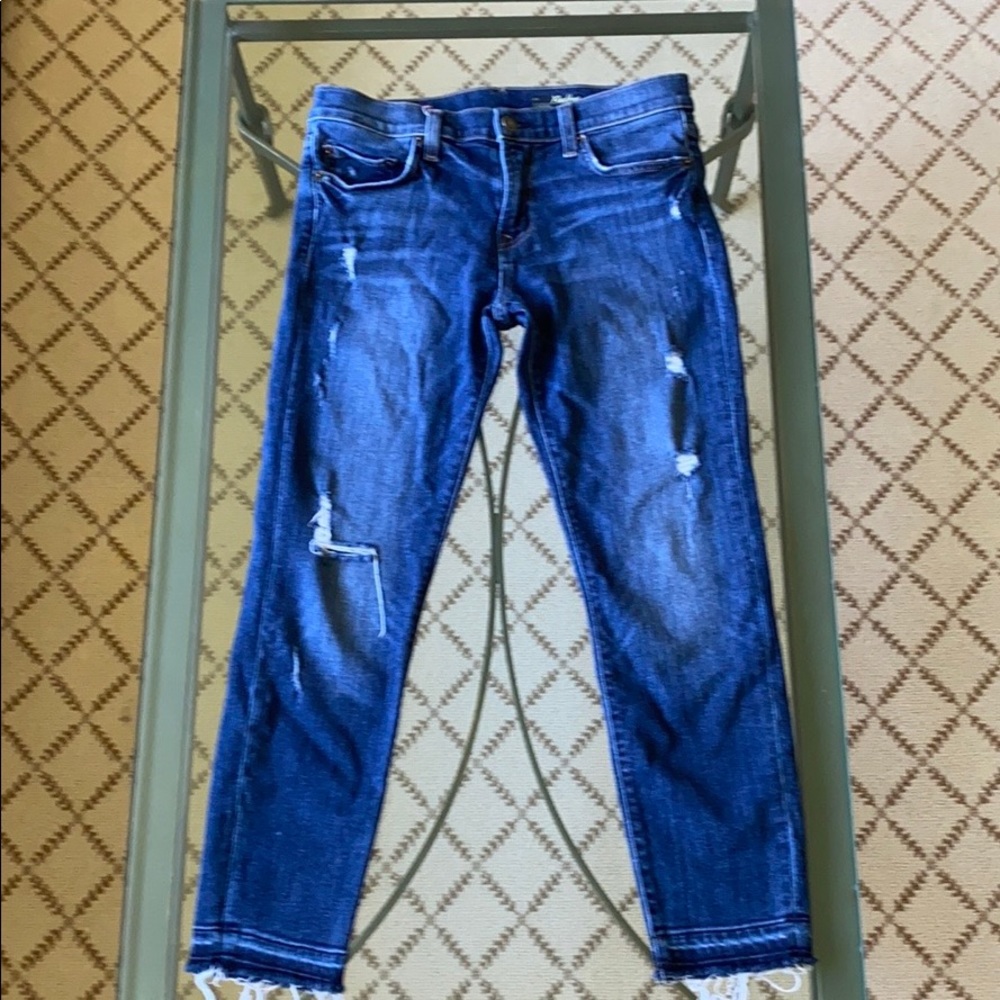 Red Engine Redhot Signature Rise Crop Jeans